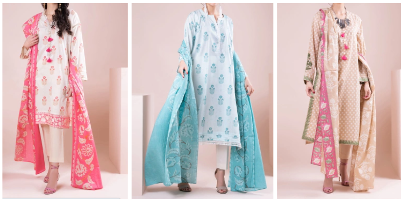 Khaadi Lawn & Spring Unstitched Collection