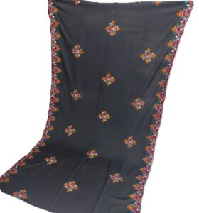 Traditional Sindhi Embroidery Chadar Swiss Lawn (Code: 6583)