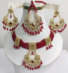 Antique Choker Party Wear Jewellery Sets (Code: 7925)