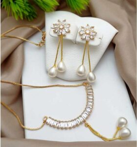 Zircon Necklace (Code: 9800)