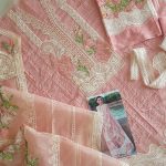 Luxurious Schiffli Heavy Embroidered Lawn Dress With Chiffon Heavy Embroidered Dupatta (Unstitched) (Code:11076) - Image 3