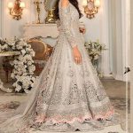 Luxury Heavy Embroidered Net Wedding Maxi Dress 2023 (Code: 11281)