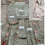 Luxury Heavy Embroidered Net Wedding Maxi Dress 2023 (Code: 11281)