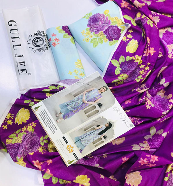 Digital Original Printed Lawn Dress With Printed Lawn Dupatta (Unstitched) (Code:16871)