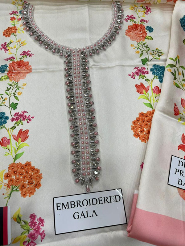 Silk Digital Printed Dress With Silk Printed Dupatta (Unstitched) (Code:20562)