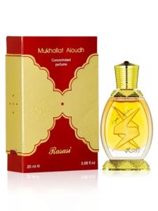 Original Rasasi Mukhallat Al Oudh Attar – 20ml