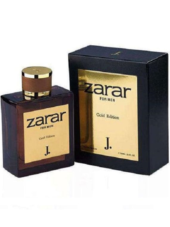 Zarar Gold Perfume For Men 100 ml by Junaid Jamshed