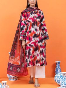 Limelight Design 3 PCs Digital Printed Lawn Dress (Unstitched) (Code:23184)