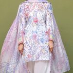 Limelight Design 3 PCs Digital Printed Lawn Dress (Unstitched) (Code:23220) - Image 2