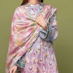 Limelight Design 3 PCs Digital Printed Lawn Dress (Unstitched) (Code:23187) - Image 2