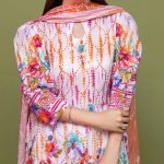 Limelight Design 3 PCs Digital Printed Lawn Dress (Unstitched) (Code:23195) - Image 2