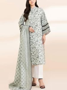 Sapphire – 3 PCs Digital Lawn Suit (Unstitched) (Code:22875)