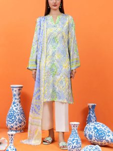 Limelight Design 3 PCs Digital Printed Lawn Dress (Unstitched) (Code:23199)