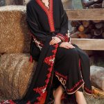 Heavy Embroidered Lawn Dress With Digital Printed Zari Dupatta (Unstitched) (Code:24347)