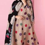 Heavy Embroidered Lawn Dress With Digital Printed Zari Dupatta (Unstitched) (Code:24357) - Image 2