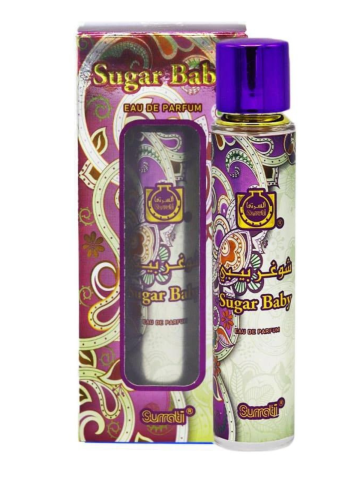 Luxury Spray Sugar Baby 55 ml – Sweet Unisex Scent by Surrati