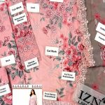 IZNIK Design Lawn Schiffli Embroidered All-Over Printed Dress with Embroidery Chiffon Dupatta (Unstitched) (Code:27791) - Image 2