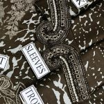 MARIA B Design Latest Printed Lawn Dress With Chiffon Embroidered Dupatta (Unstitched) (Code:27780) - Image 4