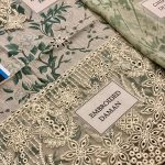Digital Printed With Fully Embroidered Scifflie Lawn Dress Printed Chiffon Dupatta (Unstitched) (Code:27802) - Image 5