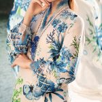 MARIA B Design Digital Printed Lawn Dress With Printed Lawn Dupatta & Printed Lawn Trouser (Unstitched) (Code:27696) - Image 2