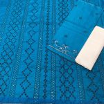 2 PCs Lawn Chicken Karri Embroidered Dress (Unstitched) (Code:28884) - Image 2