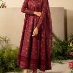 IZNIK Design Chicken Kari Digital Lawn Embroidered Dress With Printed Chiffon Dupatta (Unstitched) (Code:28693) - Image 2