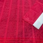 2 PCs Lawn Chicken Karri Embroidered Dress (Unstitched) (Code:28887) - Image 2