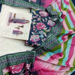 Banadora Printed Lawn Dress With Airjet Printed Lawn Dupatta (Unstitched) (Code:29274) - Image 2