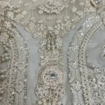 MARIA B Design Heavy Chiffon Embroidered Dress With Embroidered Chiffon Dupatta (Unstitched) (Code:30330) - Image 4
