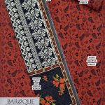 3 PCs Printed Khaddar Dress With Digital Printed Khaddar Dupatta (Unstitched) (Code:30907) - Image 2