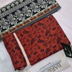 3 PCs Printed Khaddar Dress With Digital Printed Khaddar Dupatta (Unstitched) (Code:30907) - Image 4