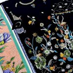 Dhanak Heavy Embroidered Dress With Digital Printed Banadora Shawl (Unstitched) (Code:31358) - Image 4