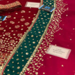 Luxury Velvet 3 PCs Embroidered Dress With Chiffon Embroidered Dupatta (Unstitched) (Code:31068) - Image 4